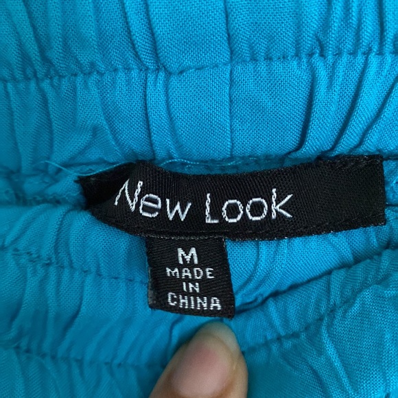 SOLD Turquoise Summer Pants - Picture 3 of 3